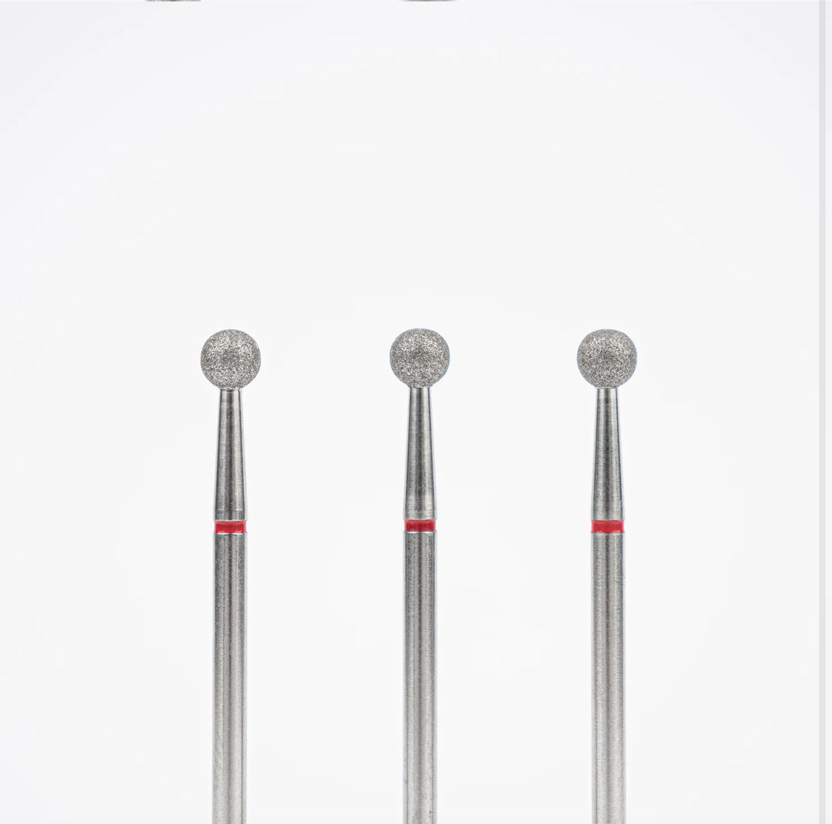 LUMORE Diamant bits, Kule, 3,8 mm rød