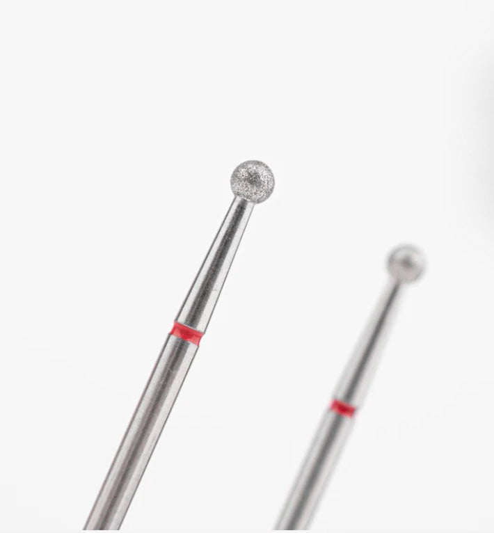 Diamant bits, Kule, 3,1 mm rød