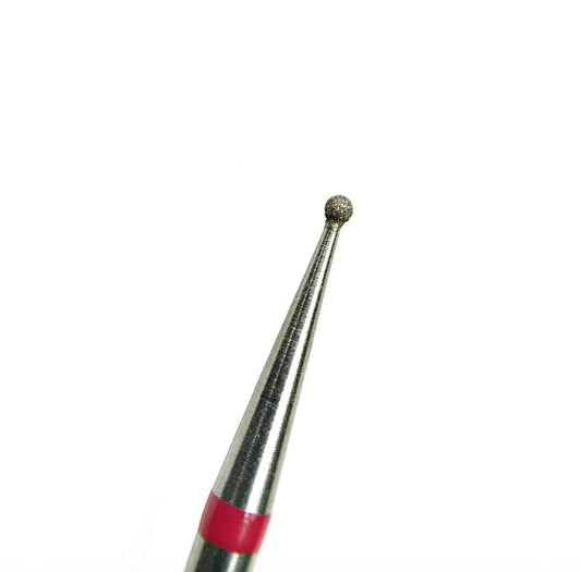 LUMORE Diamant bits, Kule, 1 mm rød