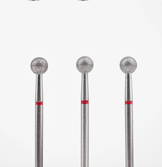 LUMORE Diamant bits, Kule, 4,8 mm rød