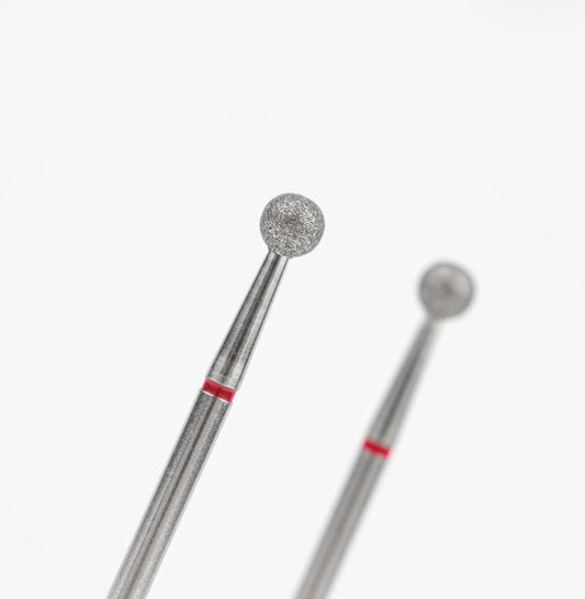LUMORE Diamant bits, Kule, 3,8 mm rød